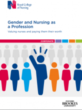 Gender and Nursing as a Profession: Valuing nurses and paying them their worth